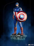 INFINITY SAGA CAP AMERICA NY BATTLE 1/10 IRON STUDIOS