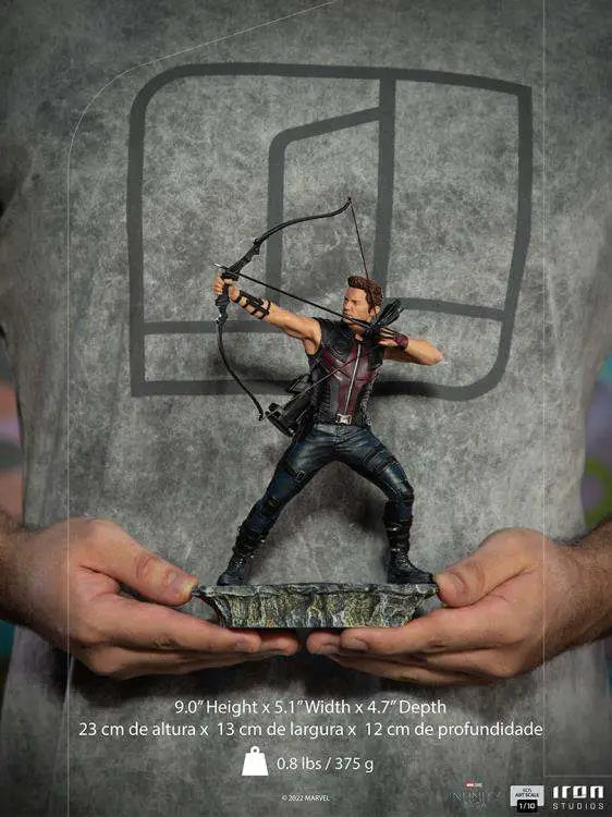 INFINITY SAGA HAWKEYE NY BATTLE 1/10 IRON STUDIOS