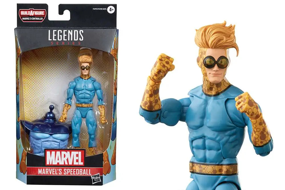 MARVEL LEGENDS CONTROLLER SPEEDBALL AF HASBRO