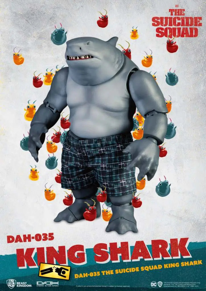 THE SUICIDE SQUAD KING SHARK NANAUE DAH BEAST KINGDOM