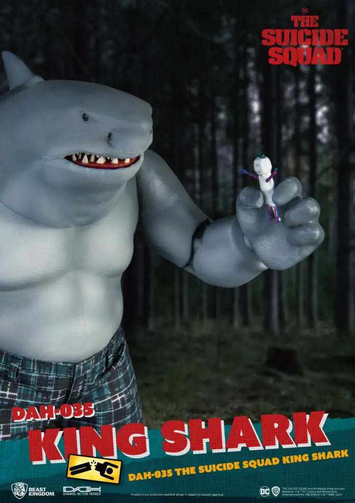 THE SUICIDE SQUAD KING SHARK NANAUE DAH BEAST KINGDOM
