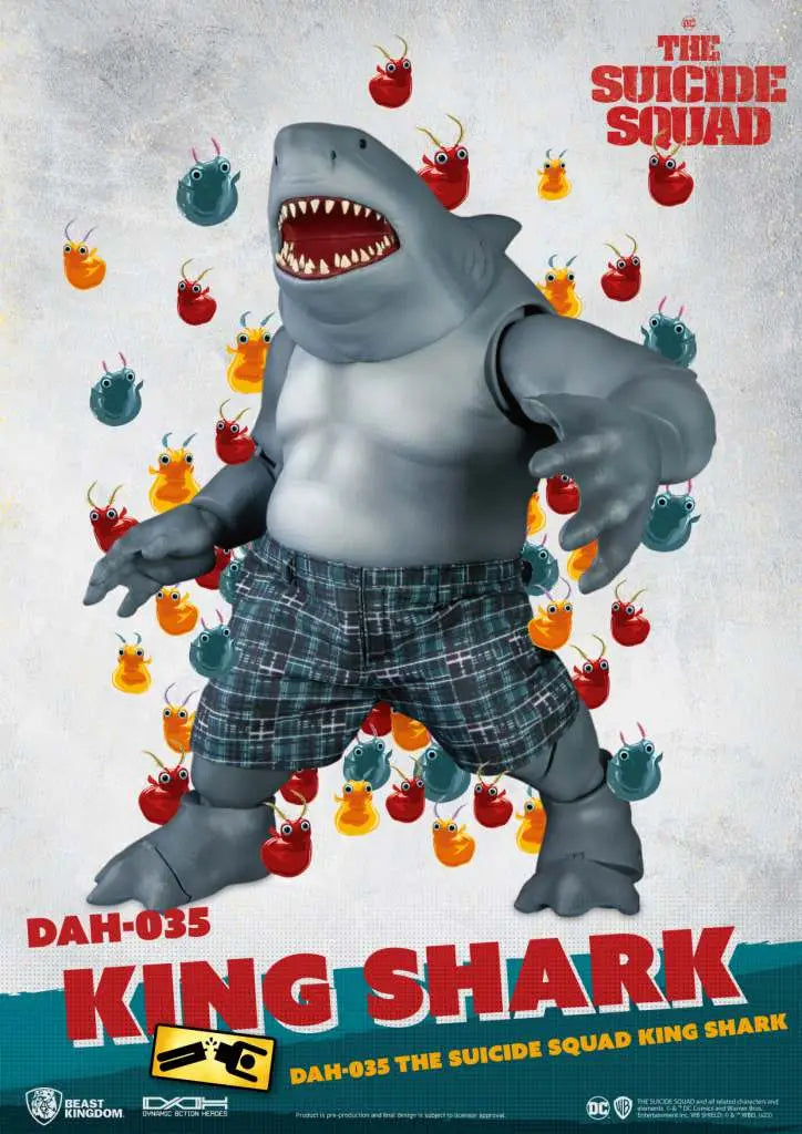 THE SUICIDE SQUAD KING SHARK NANAUE DAH BEAST KINGDOM