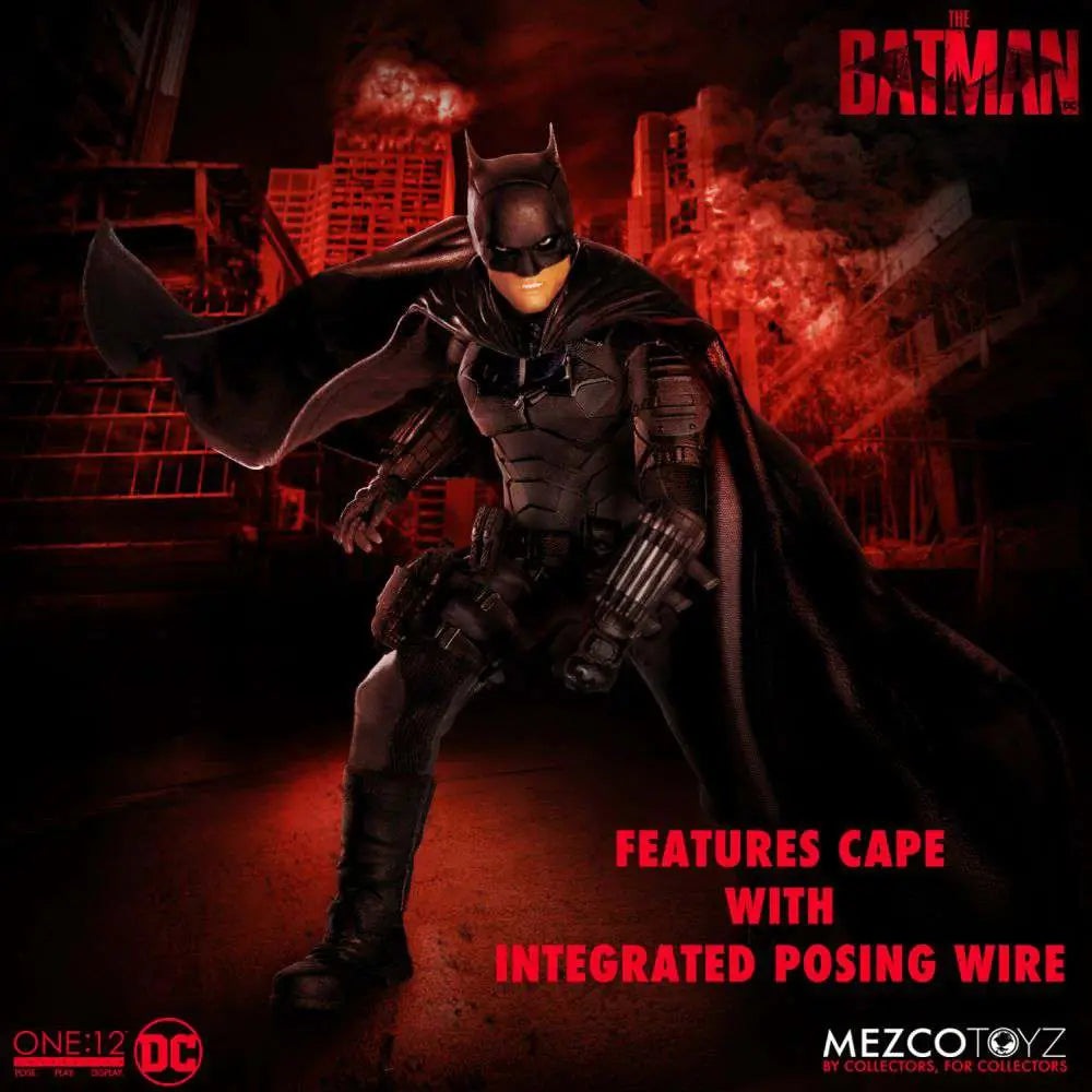 ONE12 COLLECTIVE THE BATMAN AF MEZCO TOYS