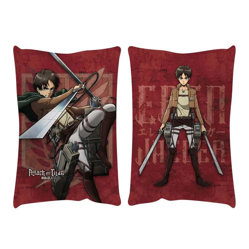 ATTACK ON TITAN EREN JAEGER HUG PILLOW POPBUDDIES
