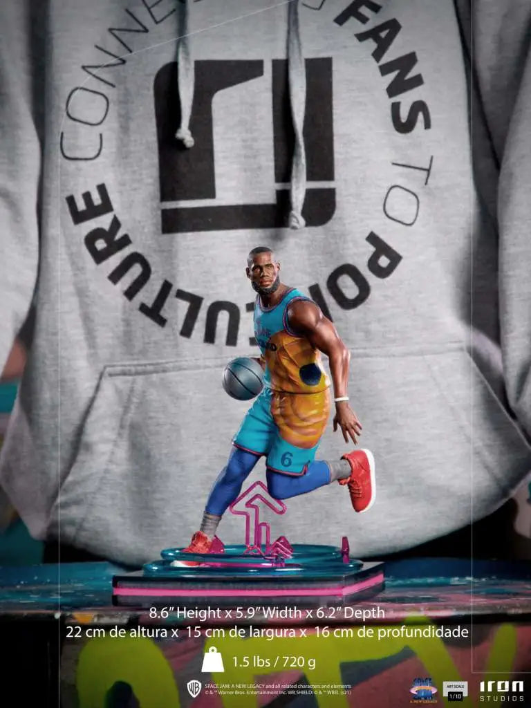 SPACE JAM 2 LEBRON JAMES 1/10 STATUE IRON STUDIOS