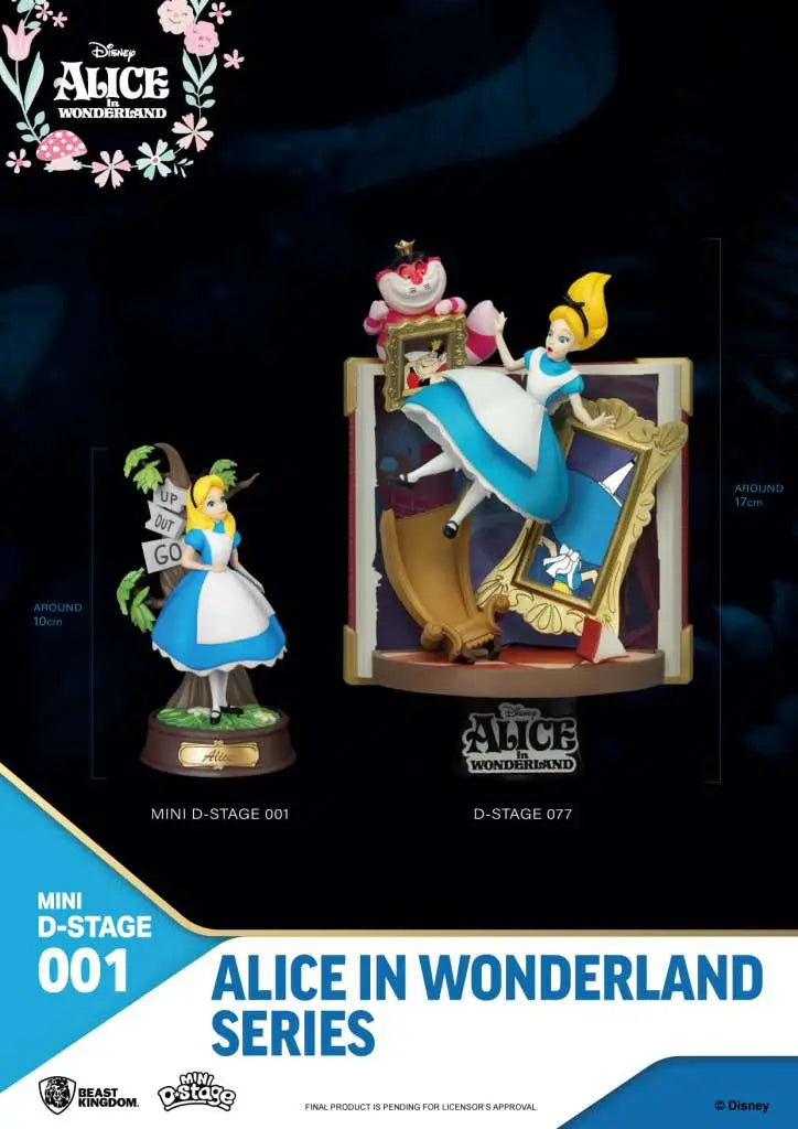 MINI D STAGE ALICE IN WONDERLAND ALICE BEAST KINGDOM