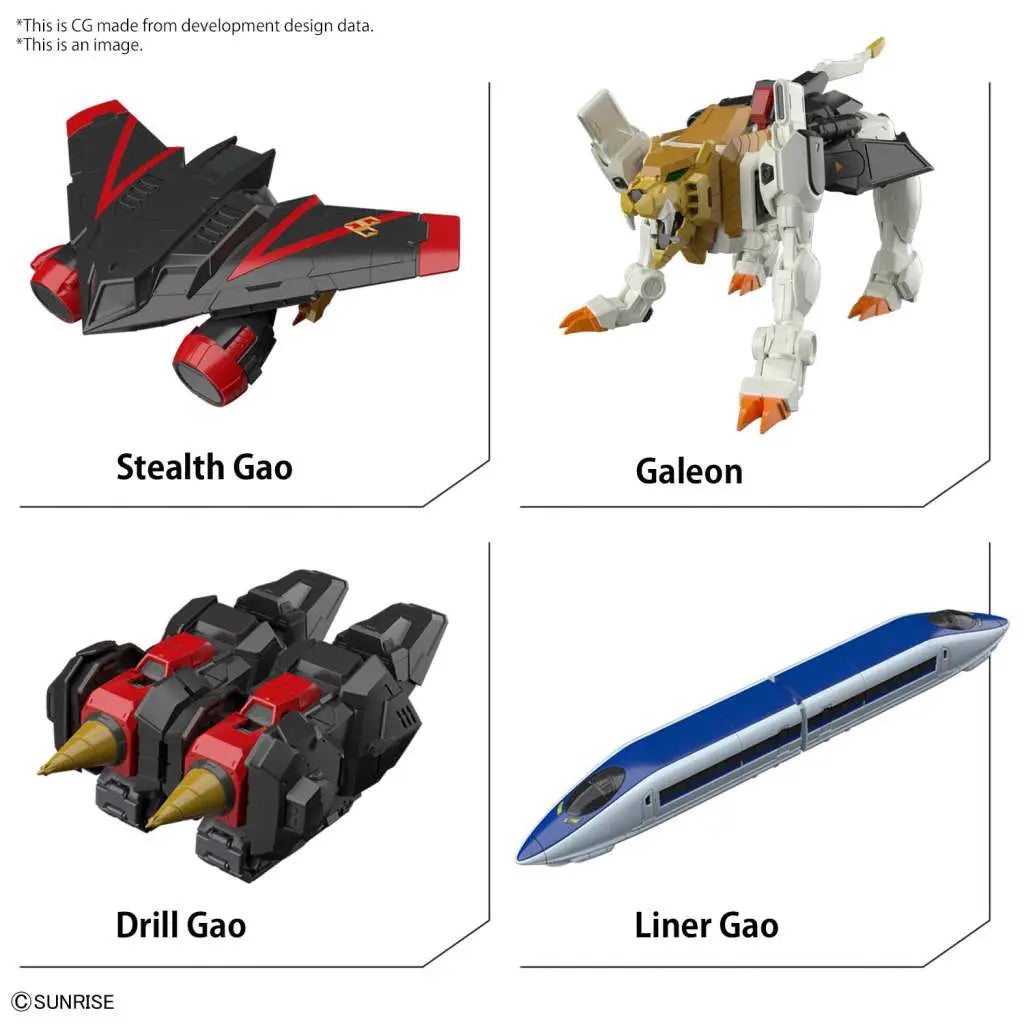 RG GAOGAIGAR BANDAI MODEL KIT GUNPLA