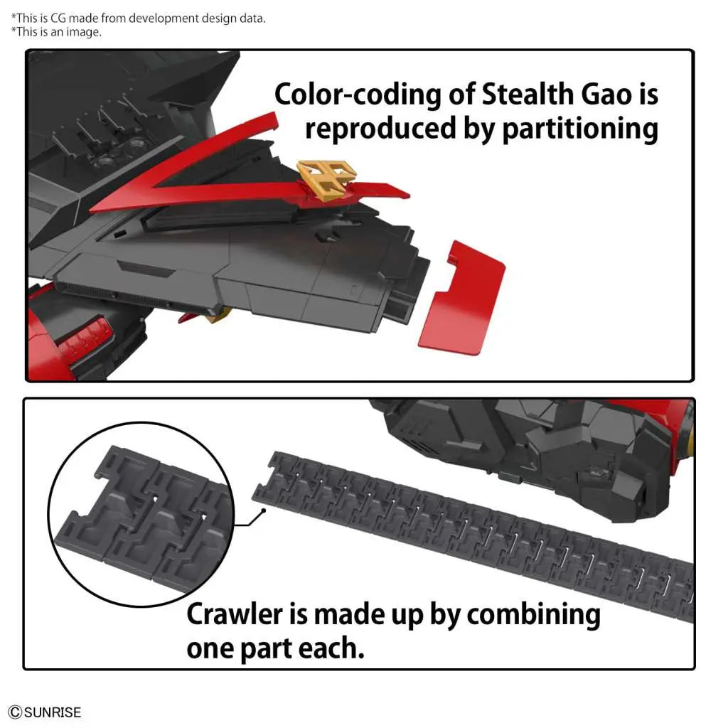 RG GAOGAIGAR BANDAI MODEL KIT GUNPLA