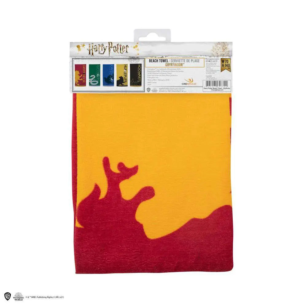 HP GRYFFINDOR BEACH TOWEL CINEREPLICAS