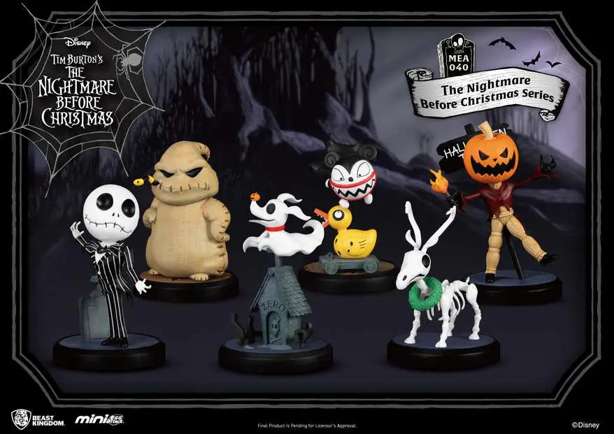 MINI EGG NIGHTMARE BEFORE XMAS BOX SET BEAST KINGDOM