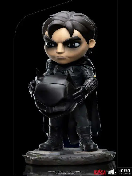 THE BATMAN BATMAN UNMASK MINICO IRON STUDIOS
