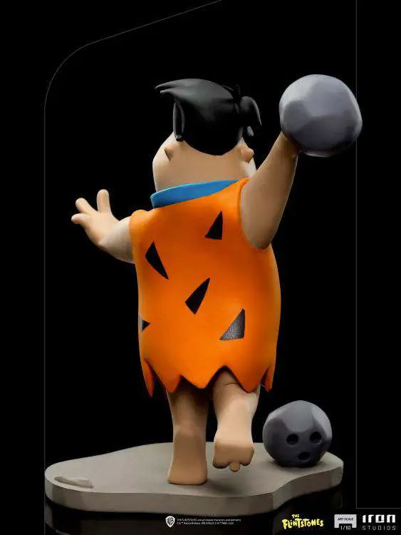 THE FLINTSTONES FRED 1/10 STATUE IRON STUDIOS