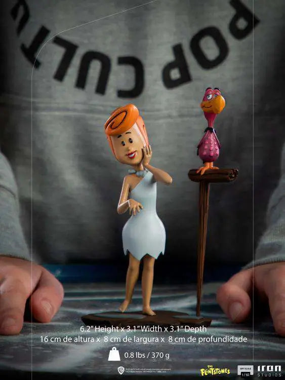 THE FLINTSTONES WILMA /10 STATUE IRON STUDIOS