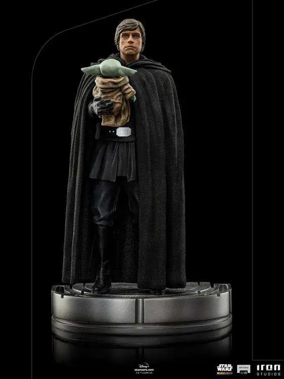 THE MANDALORIAN LUKE GROGU 1/10 STATUE IRON STUDIOS
