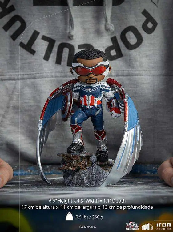CAPTAIN AMERICA SAM WILSON MINICO IRON STUDIOS