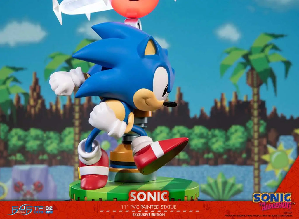 SONIC THE HEDGEHOG 11" COLLECTOR PVC FIG FIRST4FIGURES