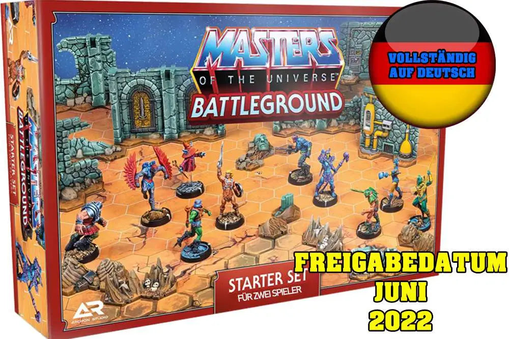 Masters Of The Universe Battleground Starter Set Deutsche Ausgabe ARCHON GAMES