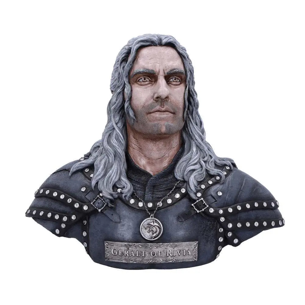 THE WITCHER-GERALT OF RIVIA BUST NEMESIS NOW