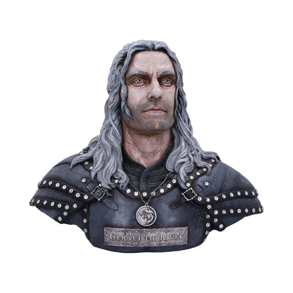 THE WITCHER-GERALT OF RIVIA BUST NEMESIS NOW