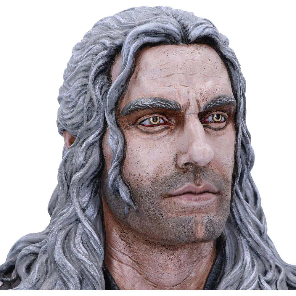 THE WITCHER-GERALT OF RIVIA BUST NEMESIS NOW