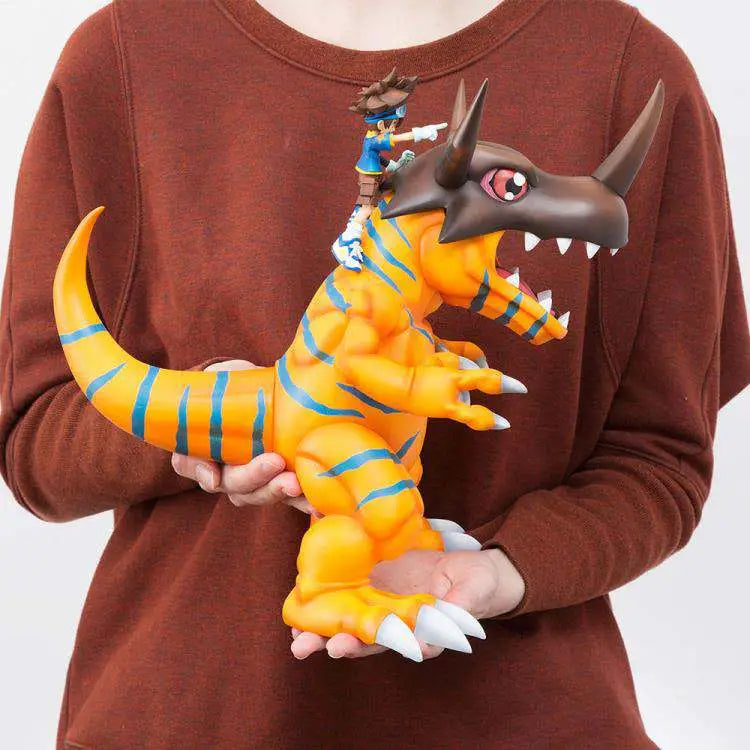 DIGIMON GREYMON & TAICHI GEM RE RUN MEGAHOUSE