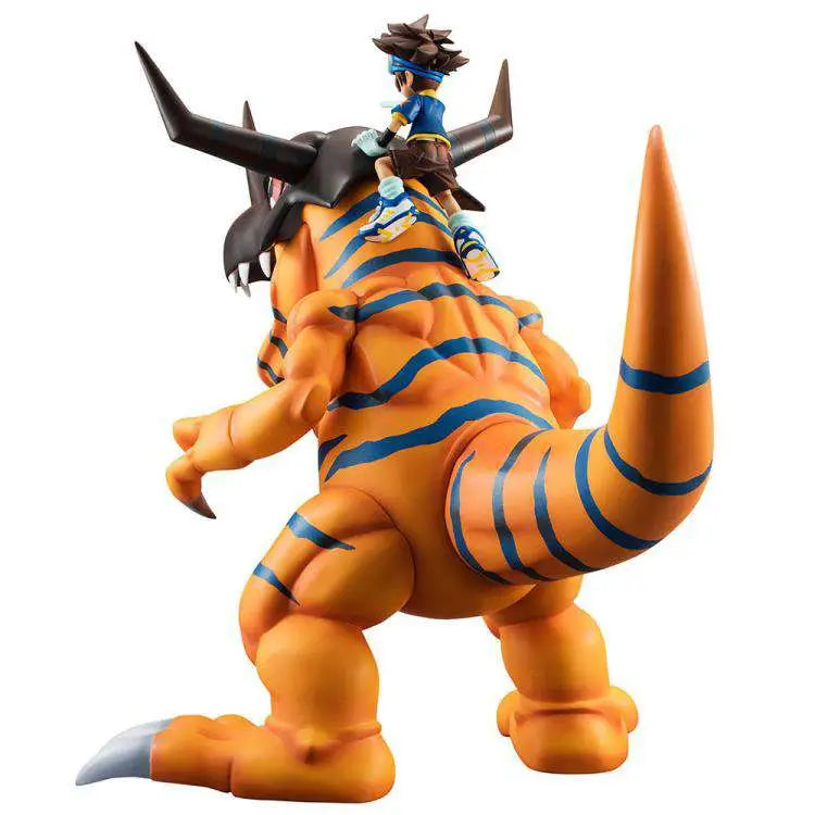 DIGIMON GREYMON & TAICHI GEM RE RUN MEGAHOUSE