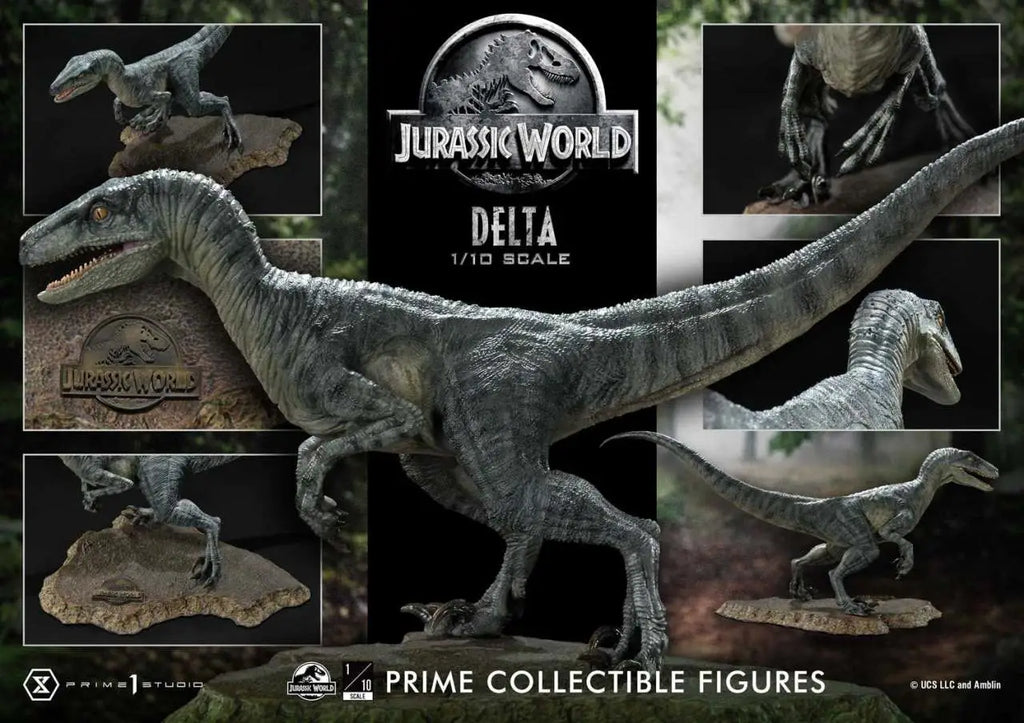 JURASSIC WORLD DELTA PRIME COLL STATUE PRIME 1