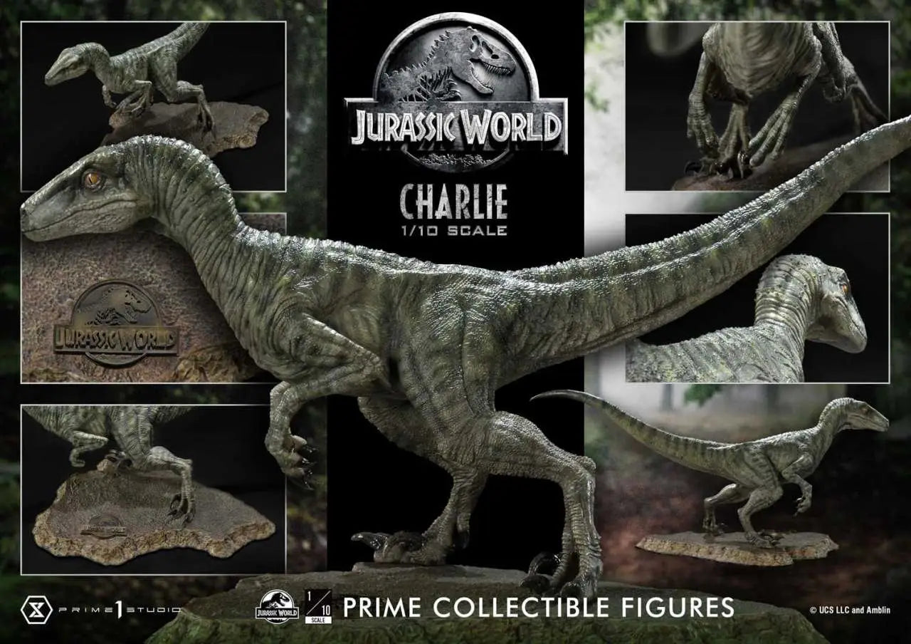 JURASSIC WORLD CHARLIE PRIME COLL STATUE PRIME 1