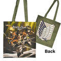 AOT EREN/MIKASA/ARMIN TOTE BAG POPBUDDIES