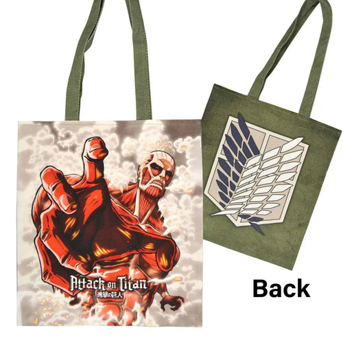 AOT COLOSSAL TITAN TOTE BAG POPBUDDIES