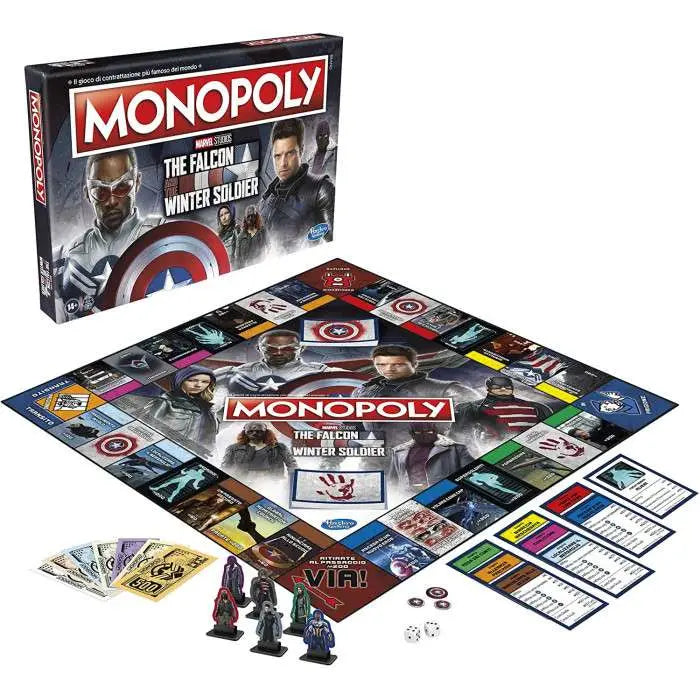 MONOPOLY FALCON & WINTER SOLDIER ITA HASBRO