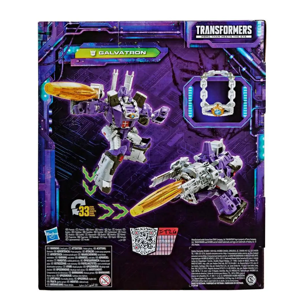 TRANSFORMERS LEGACY LEADER GALVATRON AF HASBRO