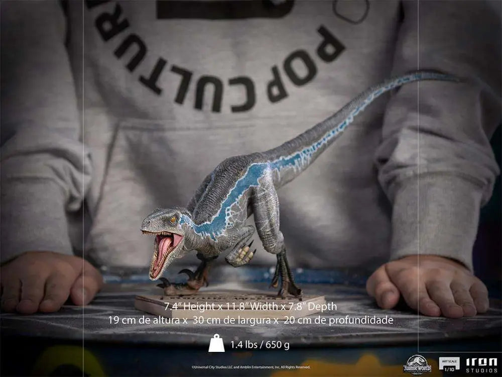JURASSIC WORLD FK BLUE 1/10 STATUE IRON STUDIOS
