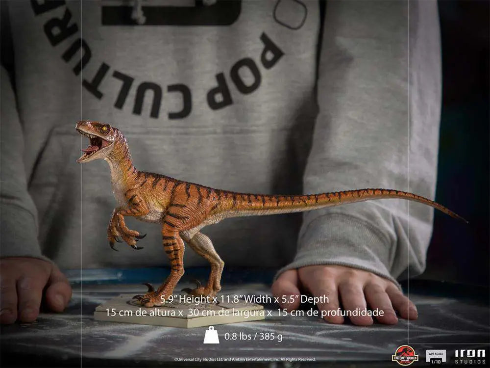 JURASSIC WORLD LW VELOCIRAPTOR 1/10 ST IRON STUDIOS