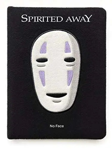 SPIRITED AWAY NO FACE PLUSH JOURNAL STUDIO GHIBLI