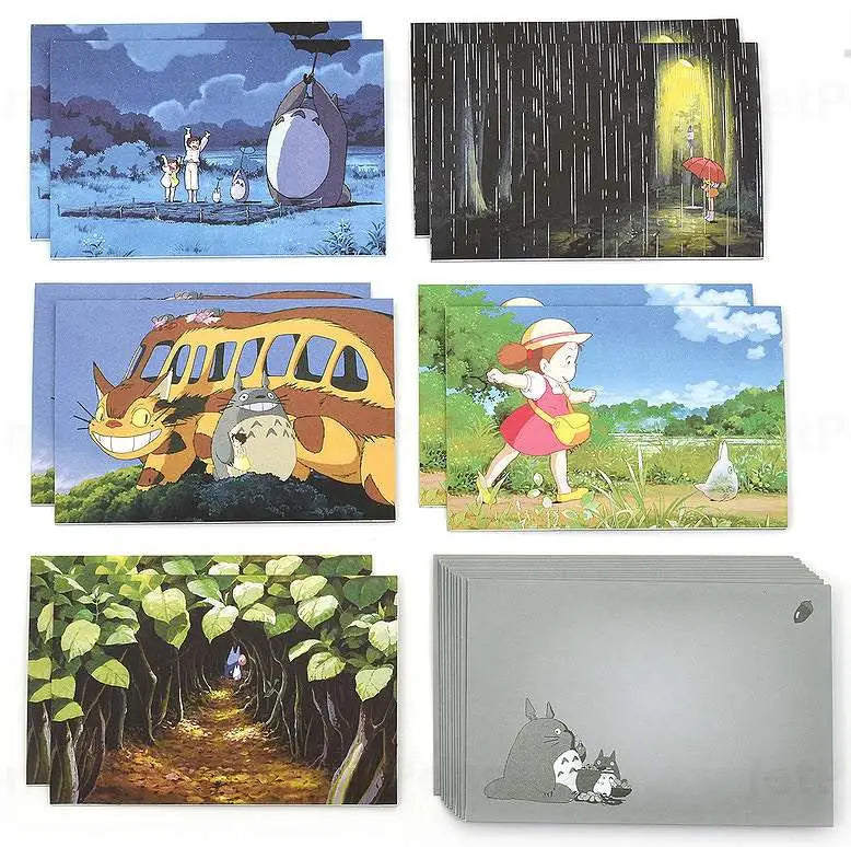 TOTORO POP UP NOTECARDS SET 10 STUDIO GHIBLI