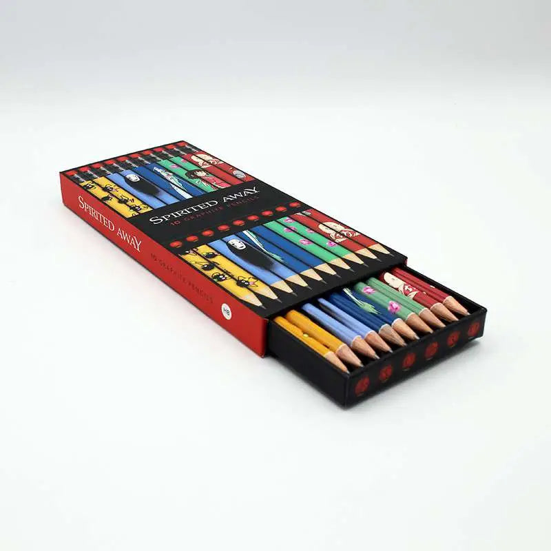 SPIRITED AWAY PENCILS SET STUDIO GHIBLI