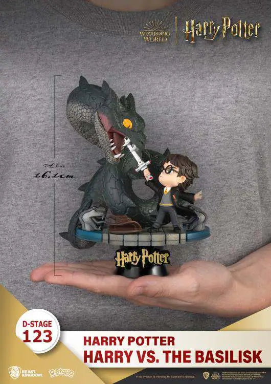 D STAGE HP HARRY VS BASILISK BEAST KINGDOM