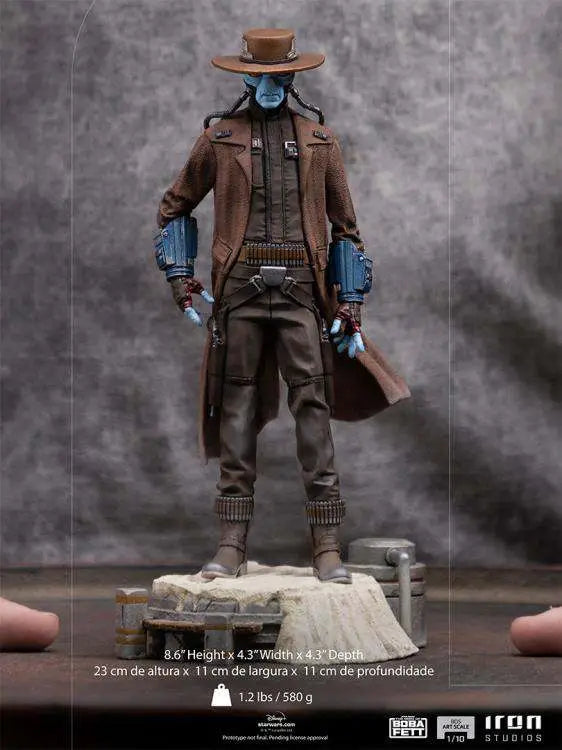 Star Wars BOOK OF BOBA CAD BANE 1/10 STATUE IRON STUDIOS