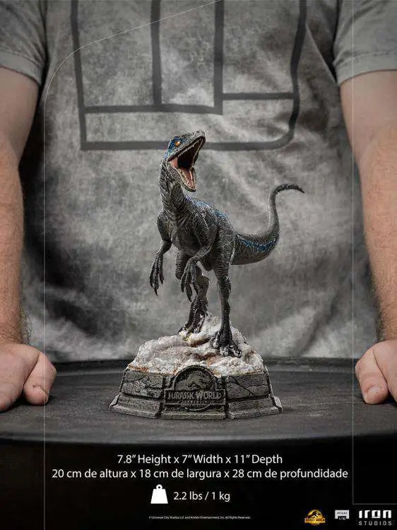 JW DOMINATION BLUE 1/10 STATUE IRON STUDIOS