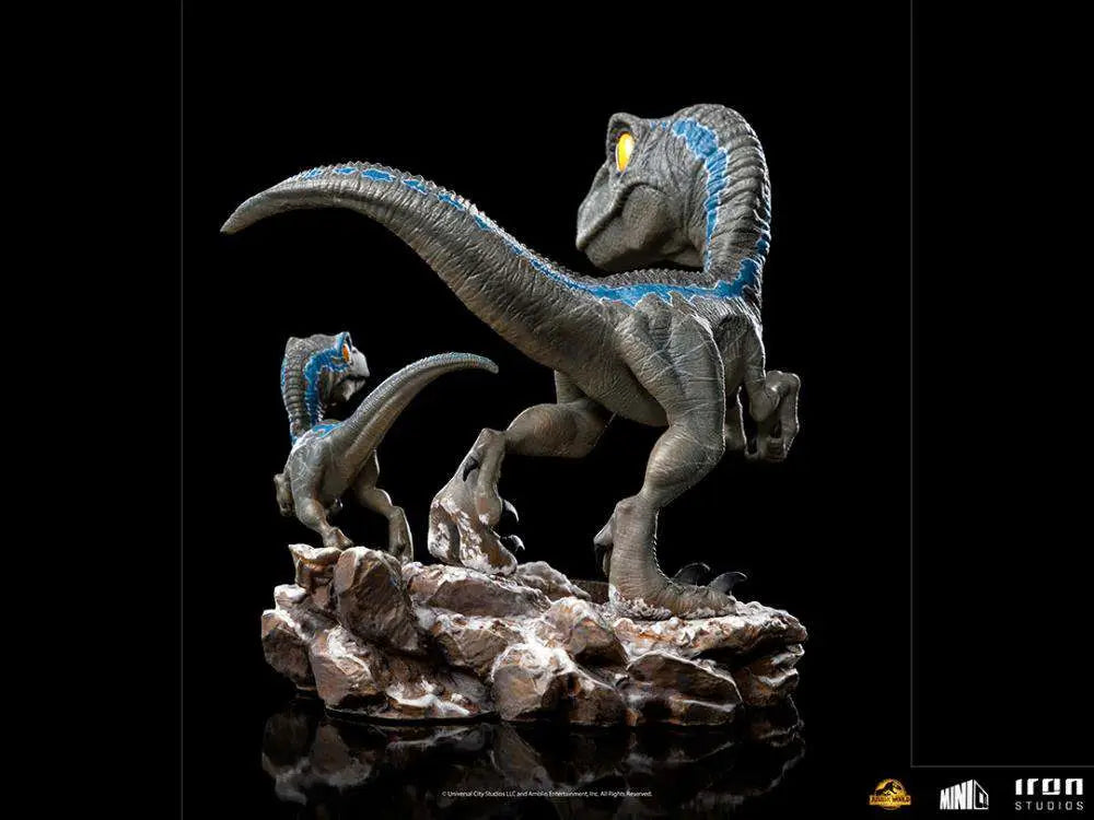 JW DOMINATION BLUE + BETA MINICO IRON STUDIOS