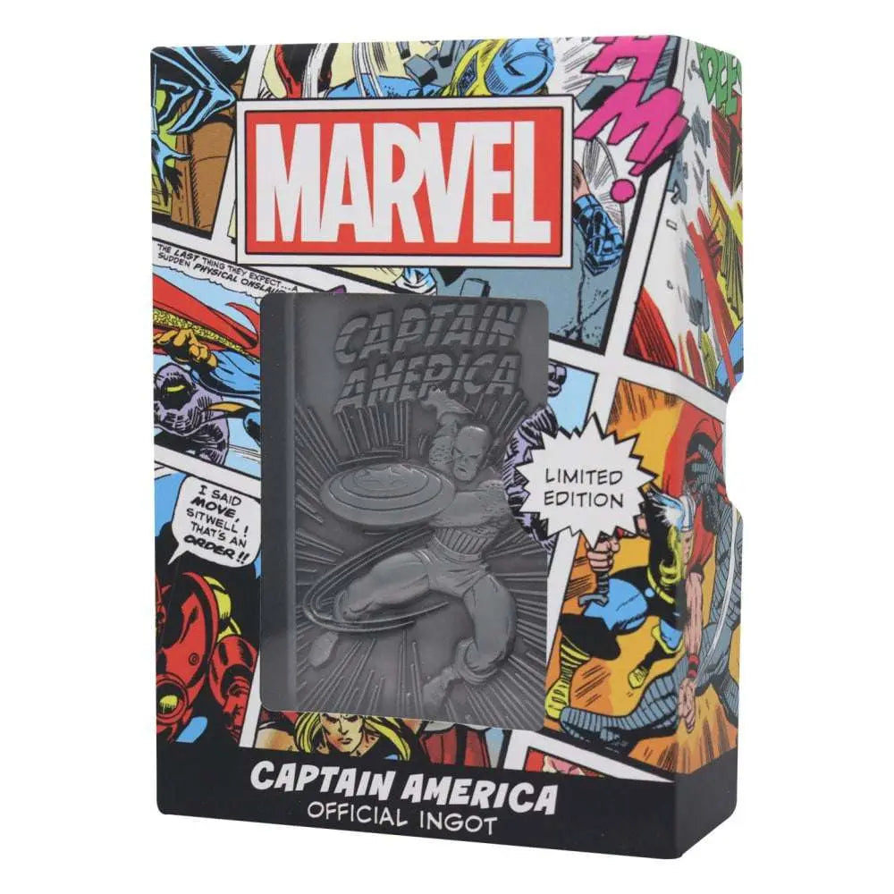 CAPTAIN AMERICA LMT ED.COLLECTIBLE INGOT FANATTIK