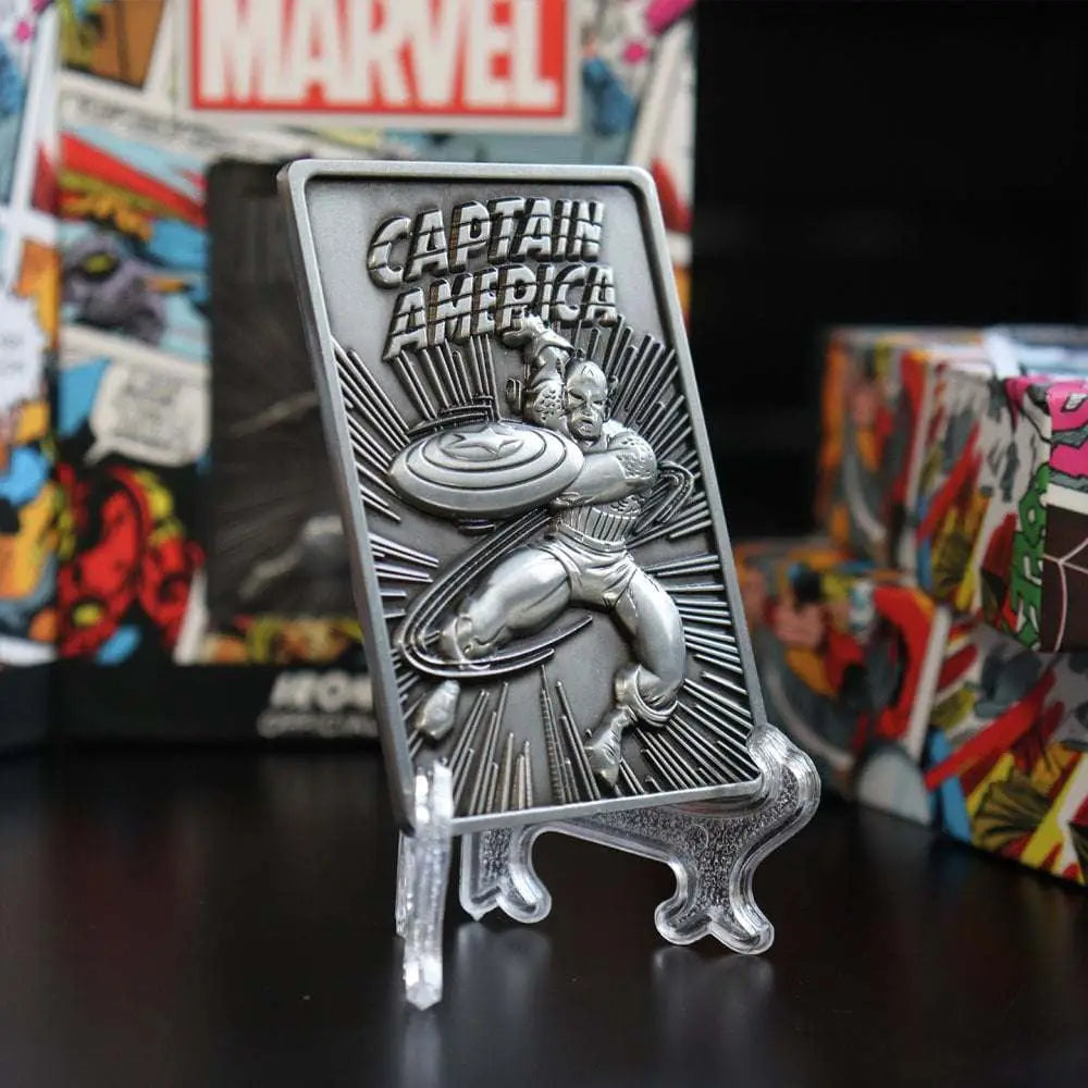 CAPTAIN AMERICA LMT ED.COLLECTIBLE INGOT FANATTIK