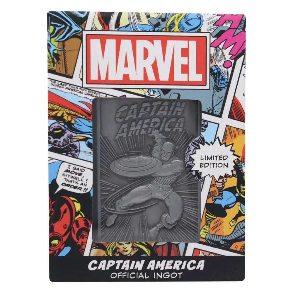 CAPTAIN AMERICA LMT ED.COLLECTIBLE INGOT FANATTIK