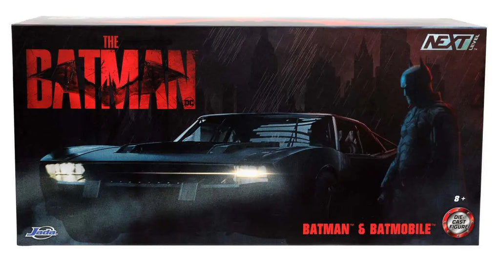Batman 2022 Batmobile With Batman San Diego Comicon Variant 1 24 Die Cast Model Limited Edition Jada Toys