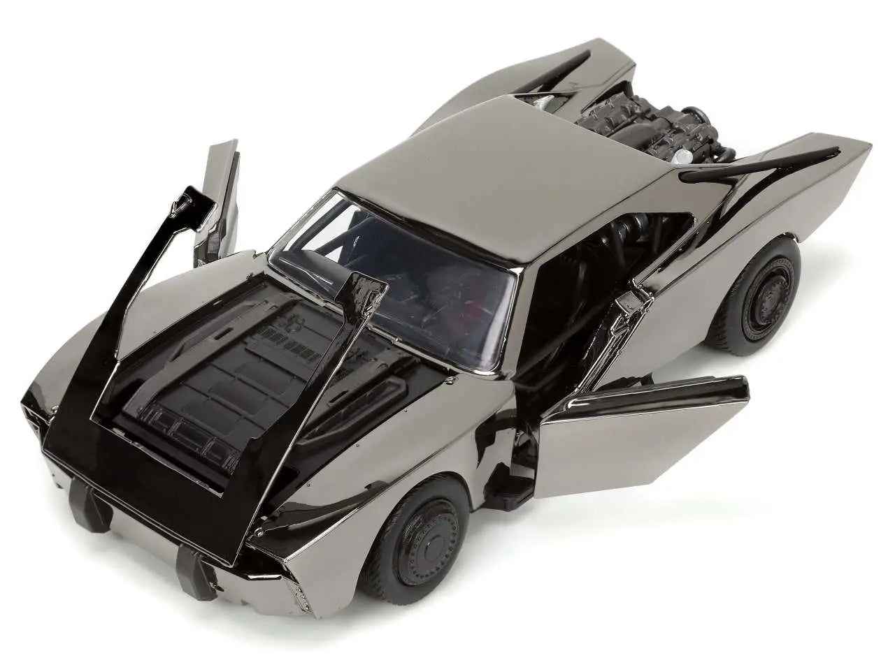Batman 2022 Batmobile With Batman San Diego Comicon Variant 1 24 Die Cast Model Limited Edition Jada Toys