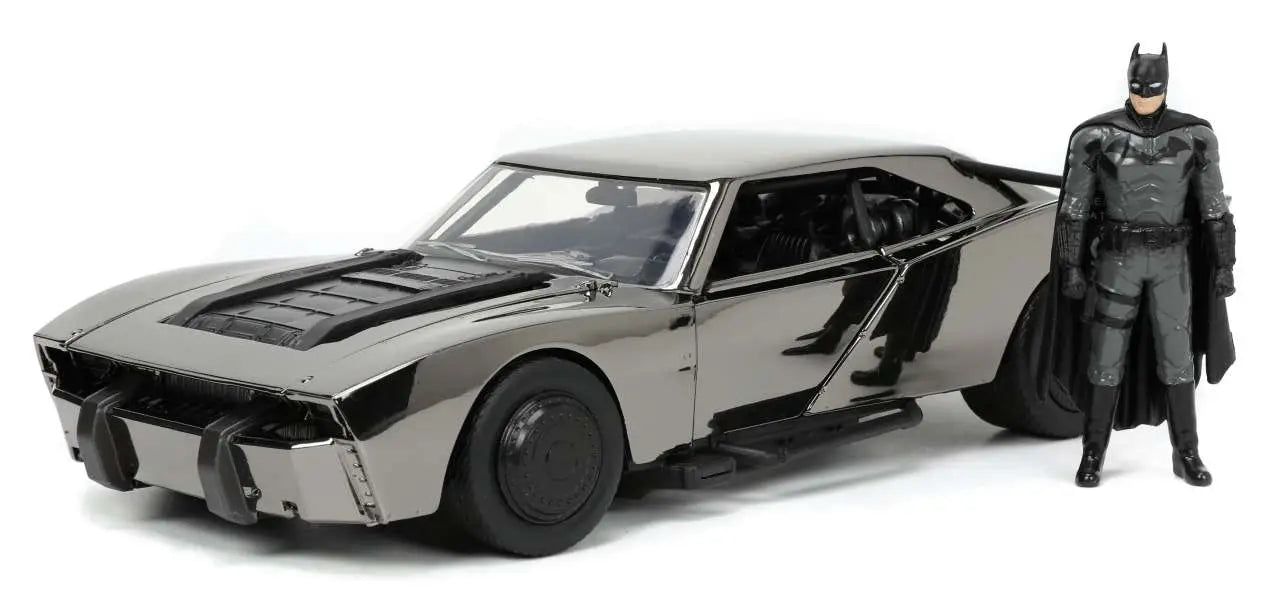 Batman 2022 Batmobile With Batman San Diego Comicon Variant 1 24 Die Cast Model Limited Edition Jada Toys