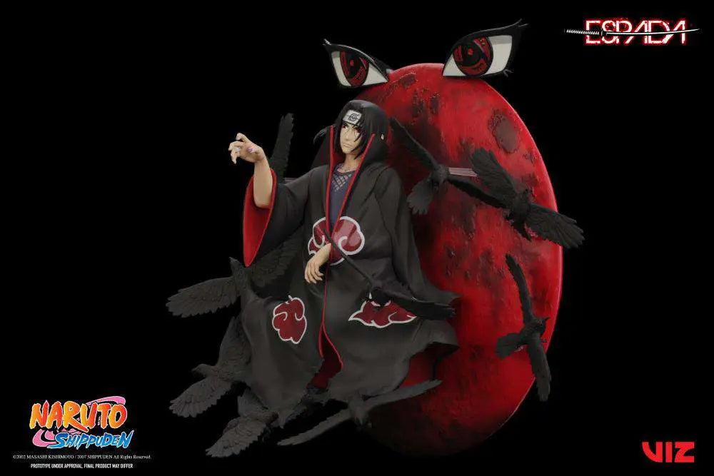 NARUTO SHIPPUDEN ITACHI WALL STATUE ESPADA ART LLC