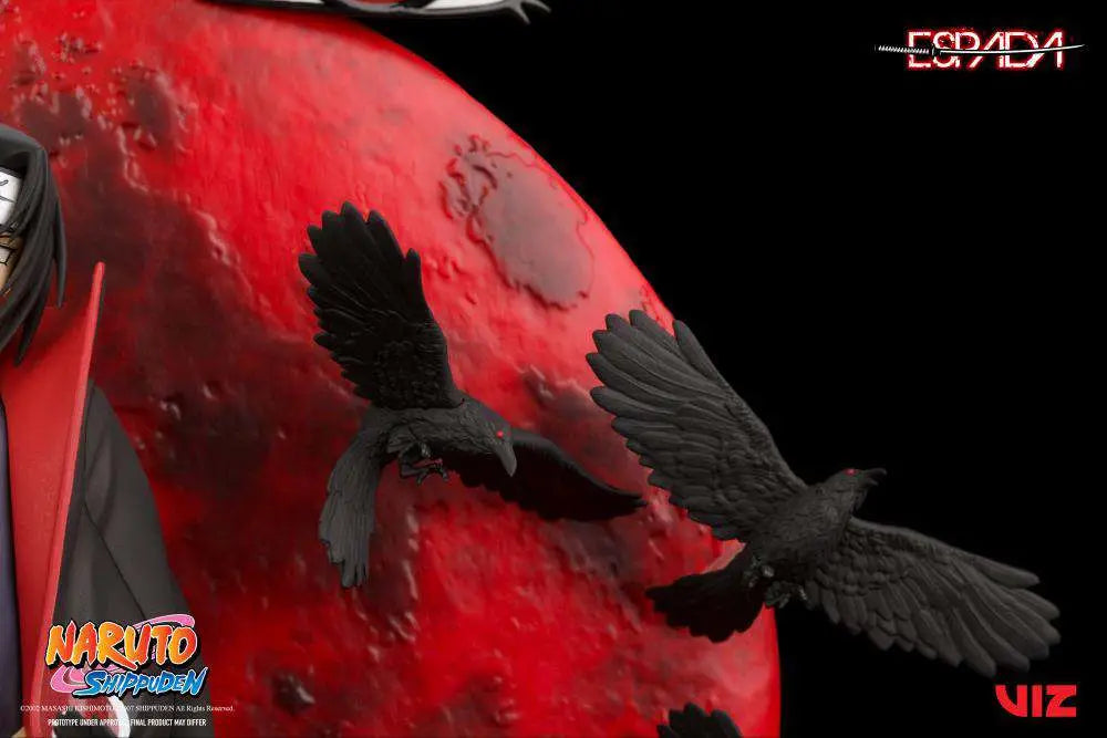 NARUTO SHIPPUDEN ITACHI WALL STATUE ESPADA ART LLC