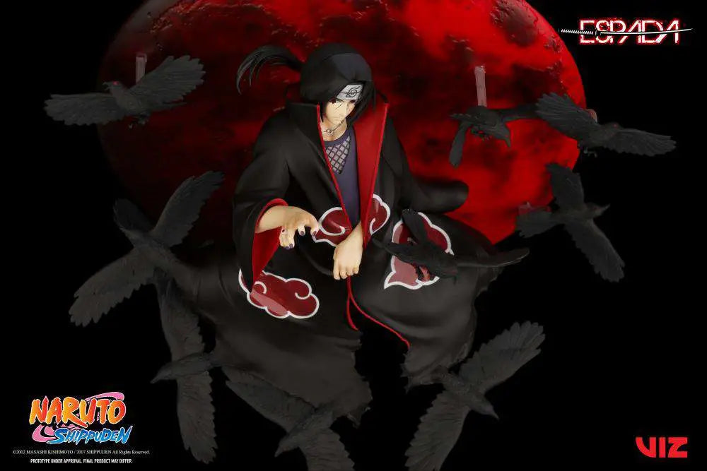 NARUTO SHIPPUDEN ITACHI WALL STATUE ESPADA ART LLC